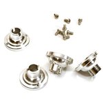 Alloy LED Holder Set, 5mm Size Housings (4)