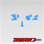 J Concepts Glue Tip Needles, Thin Bore, Blue (10Pcs)