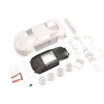 Audi R8lms Night-R White Body Set W/ Wheels