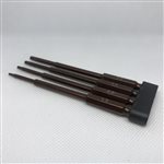 Magnetic Hex Drivers, Metric, 1/4" Drive (4Pc)