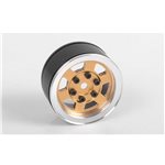 Six-Spoke 1.55" Single Internal Beadlock Wheel-Gld