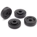 WHEEL WASHERS, BLACK (4)