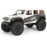 1/24 SCX24 2019 Jeep Wrangler JLU CRC Rock Crawler 4WD RTR, Whit