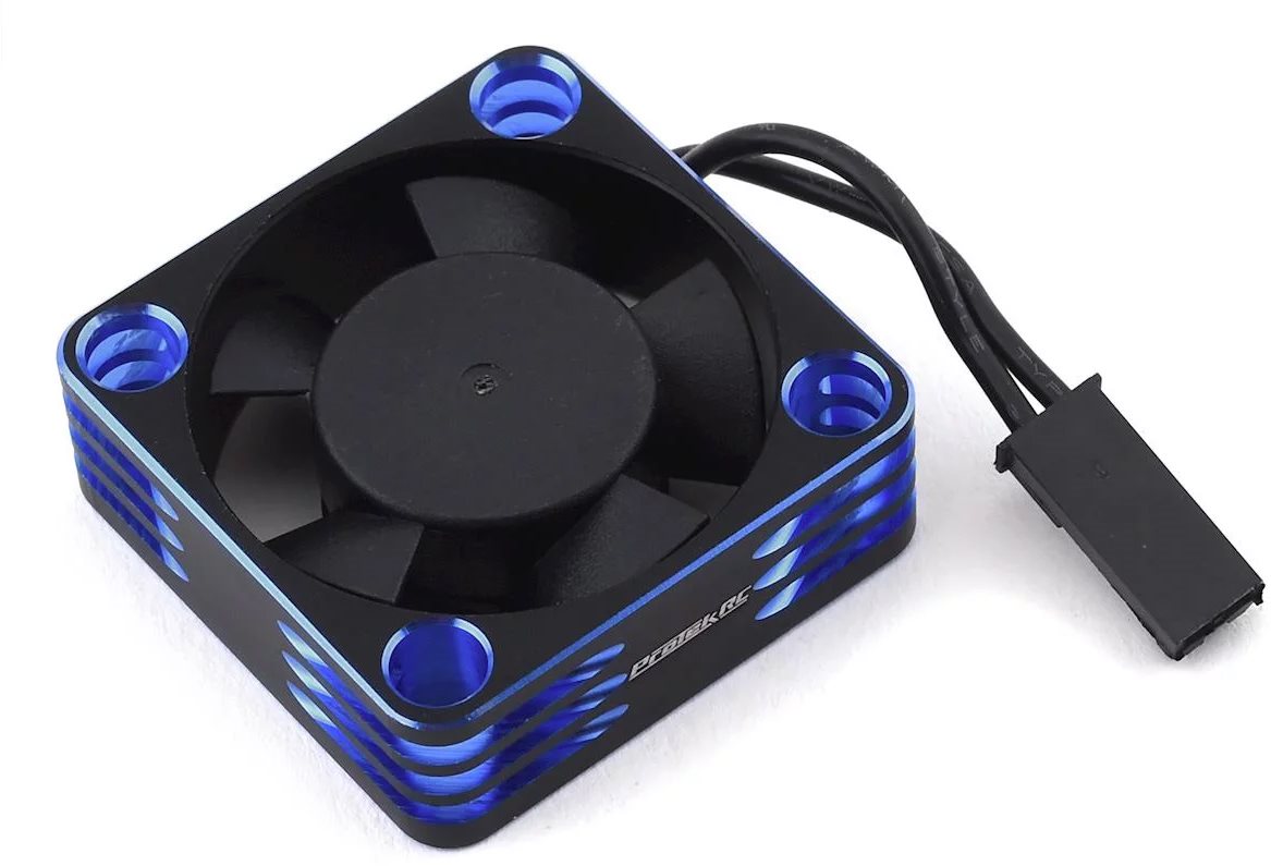 ProTek RC 30X30x10mm Aluminum High Speed Hv Cooling Fan (Blue/Black