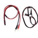 Racers Edge 24" Charge / Balance Lead Extension Kit - Use With Lipo Safes An