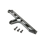 Chassis Brace Front, Aluminum Black: DBXL-E 2.0
