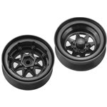 Colt 1.9" Beadlock Wheel W/ Cap, Black (2Pcs)