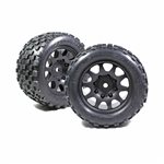 Power Hobby Scorpion Xl Belted Tires, W/ Viper Wheels, For Traxxas X-Maxx 8S