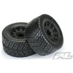Street Fighter Hp 3.8" Street Belted Tires, Mounted On Raid Blac