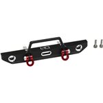 Aluminum Front Bumper W/Fairlead And Light Buckets, For Axial Sc