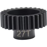 Hot Racing 27 Tooth Steel, 32 Pitch Pinion Gear, 5Mm Bore
