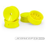 Mono 2.2" Front Wheel, Yellow, For Classic Rc10 Series, 4Pc