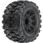 Proline Badlands Mx38 Hp 3.8" All Terrain Belted Tires, Mounted On Raid