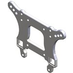Team Corally Shock Tower - 4Mm - Aluminum - Front - 1 Pc: Dementor, Kronos, S