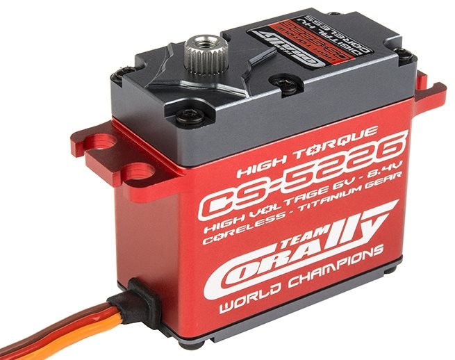 Team Corally Cs-5226 High Voltage/High Torque Coreless Aluminum Case Digital