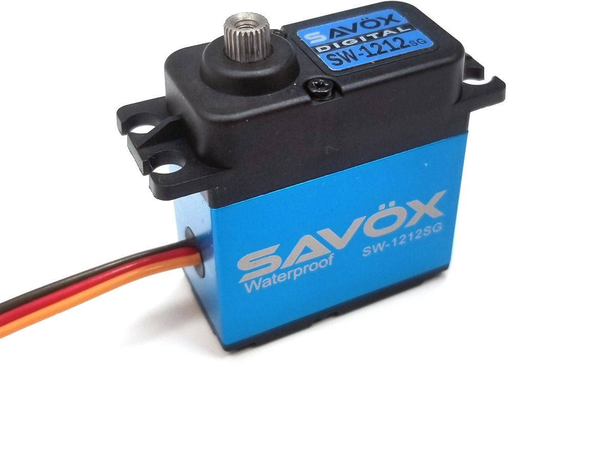 Savox Waterproof, High Torque, High Voltage Coreless Digital Servo, 0.