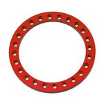 Vanquish Products 1.9 Original Beadlock Red Anodized