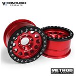 Vanquish Products Method 1.9 Race Wheel 105 Red Black Anodized