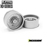 Vanquish Products Incision KMC 1.9 XD136 Panzer Clear Anodized