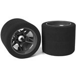 Attack Foam Tires - 1/8 Ssx-8 - 32 Shore - Rear - 72Mm - Carbon