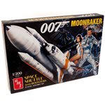 1 200 Moonraker Shuttle w Boosters James Bond