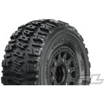 Trencher X Sc 2.2/3.0" All Terrain Tires, Mounted On Raid Black