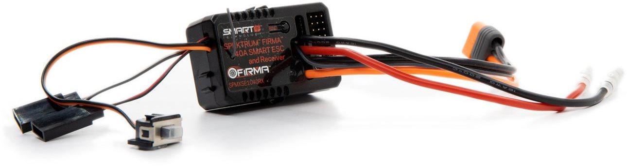 Spektrum Firma 40 Amp Brushed Smart 2-in-1 ESC and Receiver