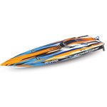 Spartan:  Brushless 36 In Race Boat Orange