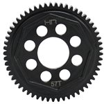 Hot Racing Steel Spur Gear, 57 Tooth/0.8 Mod, For Arrma 1/10 4X4 Blx