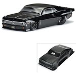 1969 Chevrolet Nova Tough-Color (Black) Body For Slash 2Wd Drag