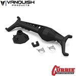 Currie F9 Front Axle, Black: Axial Capra