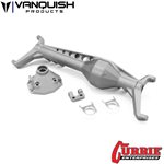 Currie F9 Front Axle, Clear Anodized: Axial Capra