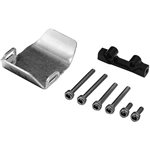 Stainless Steel Front Or Rear Axle Skid Plate, For Axial Scx24