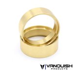 1.9 Brass 1.0" Wheel Clamp Rings (Pair)