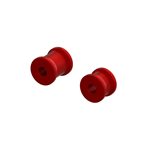 Aluminum Chassis Brace Spacer Set, Red