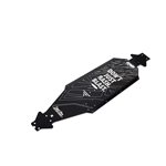 Aluminum Chassis CNC 7075 T6 LWB, Black