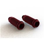 Aluminum Shock Body, 16x62mm Red (2)