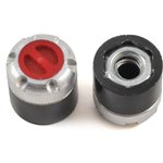 SSD RC Scale Locking Hubs (Red) (2)