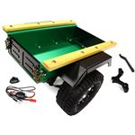 Leaf Spring 1 10 Size Utility Box Trailer Green