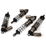 Shock Set, Grey: ARRMA 1/8 KRATON 6S BLX