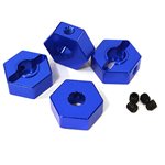 Wheel Hex, Blue (4): ARRMA 1/10 GRANITE 4x4 3S BLX