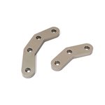 Steering Plates, Grey: 1/10 Enduro Sendero