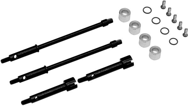 Hot Racing +4Mm Steel Drive Axles, For Axial Scx24