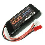 2S 7.4V 1000Mah 20C Lipo Battery W/ Jst Connector