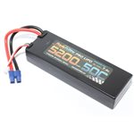 2S 7.4V 5200Mah 50C Lipo Battery Pack W/ Ec3 Plug Hard Case