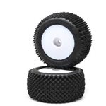 Pin Tires, Rear, Mounted,