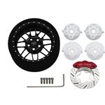 Black 8 Double Spoke Alum