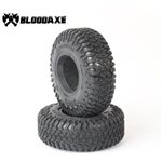 Braven Bloodaxe 3.45X1.11-1.55" Scale Tires, Alien Kompound, W/