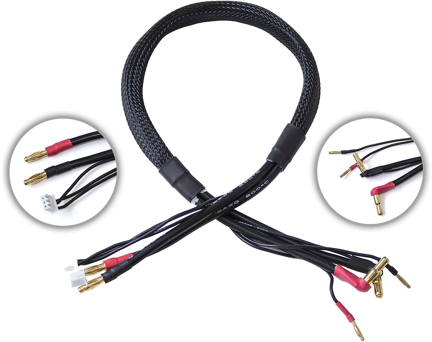 Associated Reedy 1-2S 4Mm/5Mm Pro Charge Lead