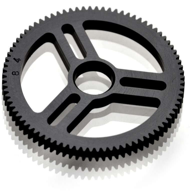 ExoTek Flite Spur Gear 48P 84T, Machined Delrin For Exo Spur Gear Hubs